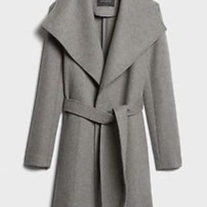 Banana Republic Wool Wrap Coat